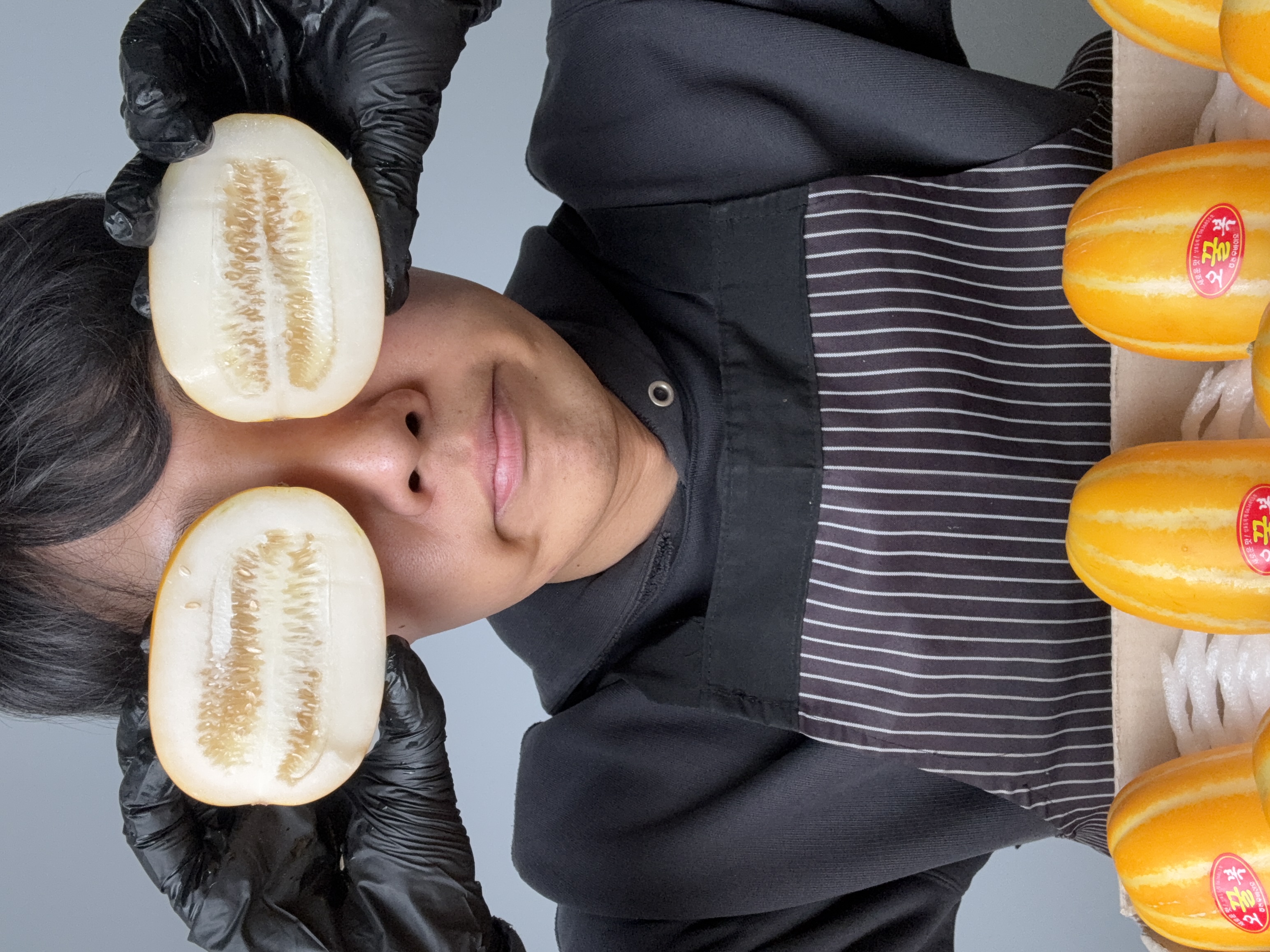 참외 품질 확인